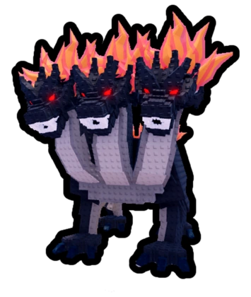 Cerberus, a pet in Steal an Egg