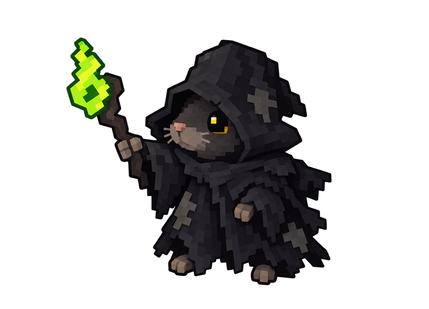 Hooded Gerbil, a pet in Steal an Egg