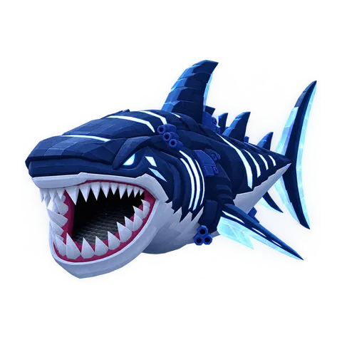 Luminous Abyss Shark, a pet in Steal an Egg