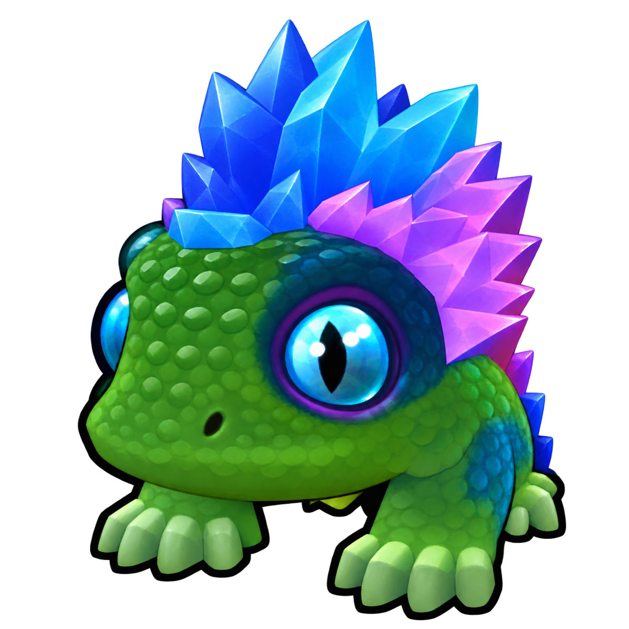 Prism Gecko, a pet in Steal an Egg