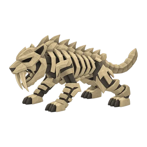 Skeletal Sabertooth, a pet in Steal an Egg
