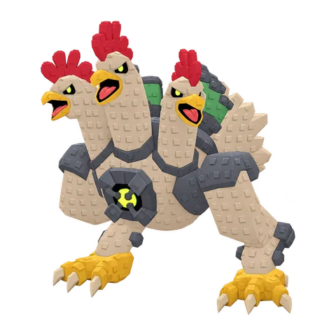 Three Headed Chicken, a pet in Steal an Egg