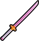 Katana, a weapon in Steal an Egg